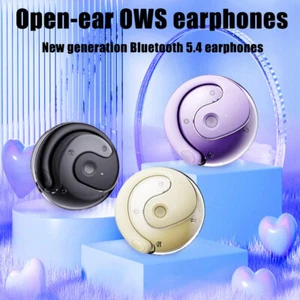 Słuchawki bezprzewodowe Bluetooth 5.4 Pałąk na ucho Słuchawki douszne Słuchawki douszne Zestaw słuchawkowy do iPhone - Zdjęcie 1 z 25