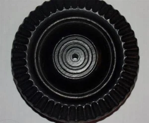 (1) HASBRO GI JOE Adventure Team : BLACK SPARE JEEP ARMORED CAR TIRE (VG) - Picture 1 of 2