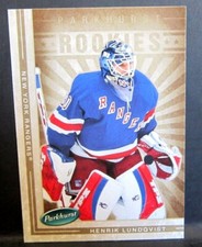 Henrik Lundqvist RC 2005-06 Parkhuirst Hockey Rookie Card#646!Rangers G RC Star