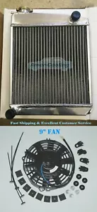 Aluminium Radiator & Fan For Austin Mini Cooper ALL Modes L4 New - Picture 1 of 7