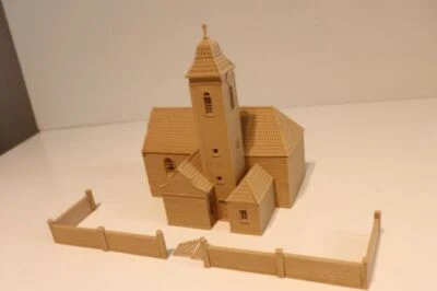 WARFAYRE Battle of Aspern-Elsing 1809 Church, Cottage & Granary 13.5mm Napoleonic Epic