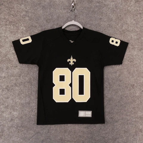 NFL New Orleans Saints Graham #80 Jersey Youth Medium NFL Apparel Black Cover