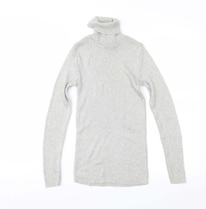 Silver Roll Neck Jumpers \u0026 Cardigans 