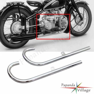 Endschalldämpfer Auspuff Set 24PS Modell für BMW M72 R71 R12 CJ Dnepr MT12 M1 - Bild 1 von 4