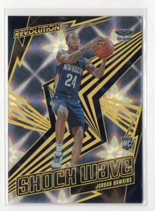 2023/24 PANINI REVOLUTION JORDAN HAWKINS SHOCK WAVE GALACTIC RC SSP - Picture 1 of 1