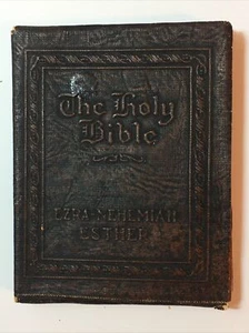 Kleine Lederbibliothek EZRA NEHEMIA & ESTHER aus der Heiligen Bibel - Bild 1 von 7