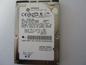 NEW SEALED Hitachi 200GB 2.5" SATA Hard Drive HTS542520K9SA00 0A54915 5k250-200 - Picture 1 of 2