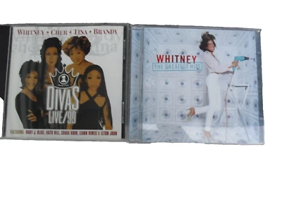 WHITNEY HOUSTON + VARIOUS CD - " 3-CD BARGAIN BUNDLE " 1999, 2000 ARISTA RECORDS - Image 1 of 4