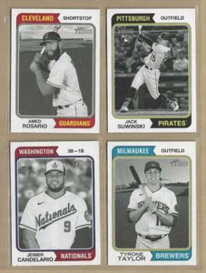 2023 TOPPS HERITAGE BLACK & WHITE IMAGE VARIATION - PICK ANY YOU WANT - Picture 1 of 21