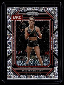 Mackenzie Dern 2023 Panini Prizm UFC Silver Disco Prizm Card  #180