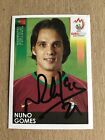Nuno Gomes,  Portugal ???? Panini Uefa Euro 2008  Hand Signed