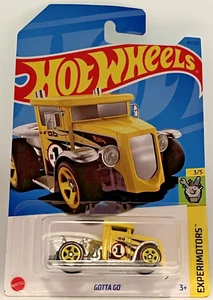 Hot Wheels - Gotta Go (YELLOW) 48/250 HKJ27-M7C5 Experimotors 3/5 - Picture 1 of 5