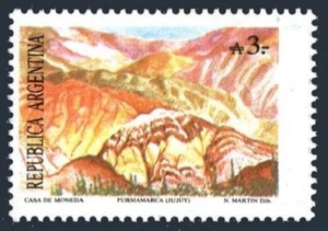 Argentina 1635A, MNH. Michel 1942. Tourism 1988. Purmamarca, Jujuy. - Picture 1 of 1