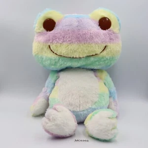 Pickles The Frog MC0302 Nakajima Sk Japan 14" Plush Rainbow Toy Doll - Picture 1 of 7