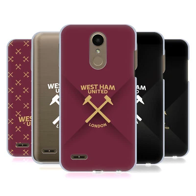 OFFICIAL WEST HAM UNITED FC HAMMER MARQUE KIT HARD BACK CASE FOR LG PHONES 1 - Image 1 of 4
