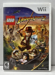 LEGO Indiana Jones 2 The Adventure Continues (Nintendo Wii, 2009) con Manual - Imagen 1 de 3