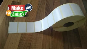 4000 (2 Rollen) Thermotransfer Etiketten. S.Gloss White - 50mm x 30mm. Zebra, Epson - Bild 1 von 5