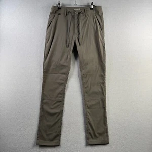 Roark Pantalone Uomo 30x30 Verde Explorer Pantalone Avventura Elasticizzato Coulisse Chino - Foto 1 di 14