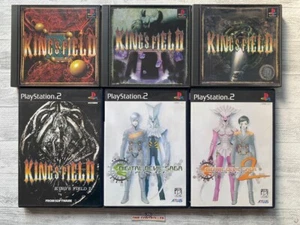 Sony PS 1 2 King's Field III III IV & Digital Devil Saga Avatar Tuner 1 2 aus Japan - Bild 1 von 14