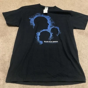 T-shirt maglietta Blue Man Group Universal Studios uomo L nera memorabilia musica - Foto 1 di 4