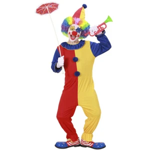 Clown Kostüm Kinder 158 cm 11-13 Jahre Clownkostüm Harlekin Faschingskostüm - Bild 1 von 2