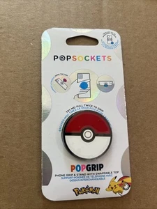 Pokemon Popsockets Popgrip Enamel PokeBall Phone Grip / Stand BRAND NEW - Picture 1 of 1