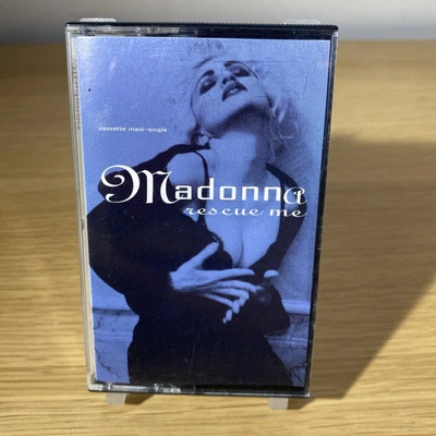 Madonna ‎Rescue Me US Maxi-Single Cassette Warner Bros. Original Case - Image 1 of 4