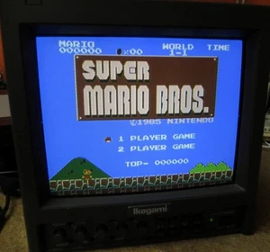 Bad Smell Ikegami TM9-1 9" CRT S-Video Composite Color Monitor AS-IS - Picture 1 of 9