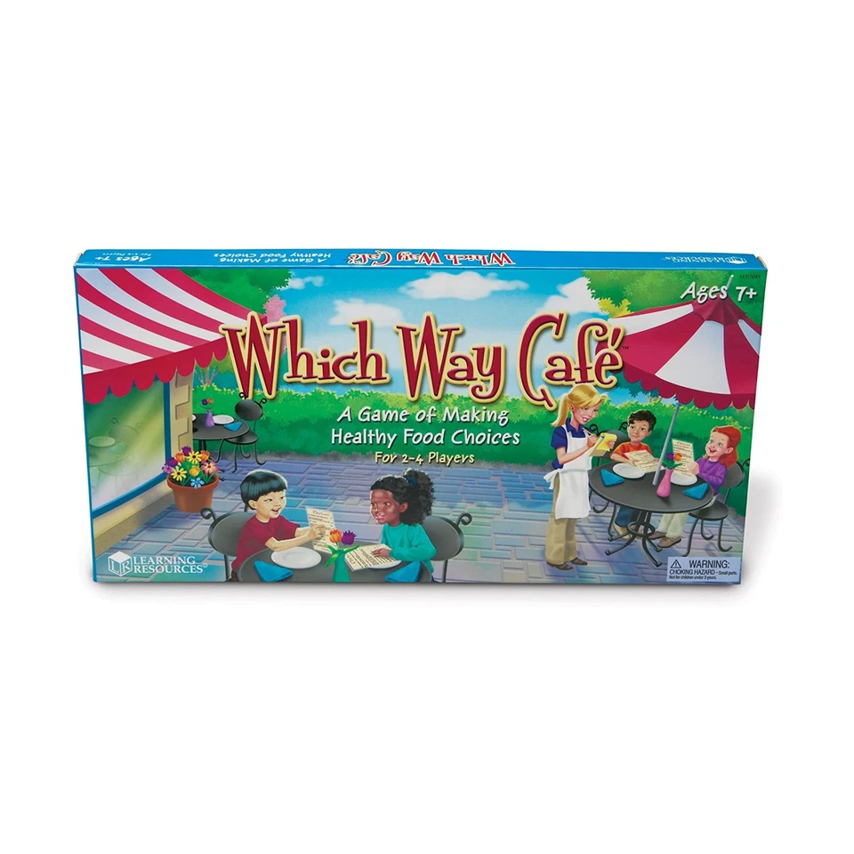 Learning Resources Boardgame Which Way Cafe Box VG+/EX - Image 1 of 2