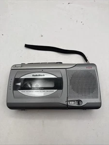 Radio Shack CTR-123 grau Handgerät sprachgesteuert Kassetten Tonbandgerät getestet - Bild 1 von 8