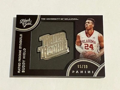 BUDDY HIELD rc 2016 Panini negro oro clasificación símbolos de novato/99 Oklahoma *grueso* Foto 1 de 2