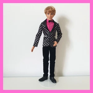 Barbie Fashionistas Swappin Style Ken Cutie bambola capelli biondi radicati articolati - Foto 1 di 8