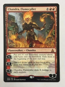MTG Chandra, Flamecaller - Oath of the Gatewatch - Mythic - Magic the Gathering - Picture 1 of 2