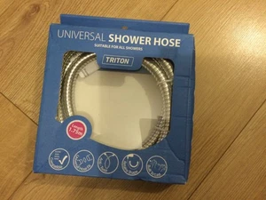 Brauseschlauch 1,75m Universal Chrom Ersatz Flexrohr - Bild 1 von 2