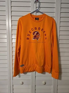 Tampa Bay Buccaneers Throwback Orange Polyester Sweatshirt - Picture 1 of 10