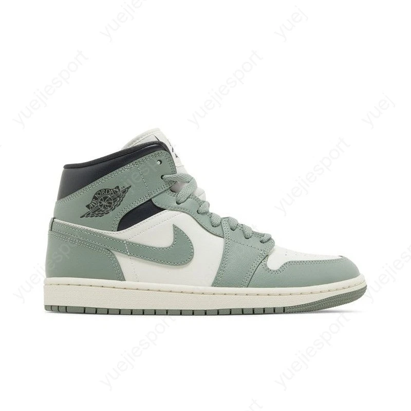 Jordan 1 Mid Jade Smoke W for sale | eBay