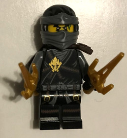 LEGO Ninjago 2016 Honor Robe Cole Minifigure 70595 - No Cracks, Used/As Is