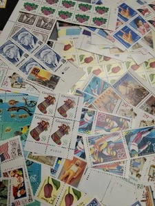 U.S POSTAGE $116.00+ FV ALL 29 CENT STAMPS UNUSED EX VARIETY Free Ship SM2 - Picture 1 of 2