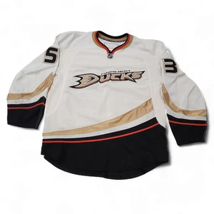 Anaheim Ducks NHL Road White Hockey CCM Jersey Brett Festerling SIGNED Game Worn - Bild 1 von 15