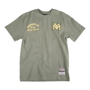 Lil Wayne Property Of Young Money T-Shirt Tee Olive Weezy Rap Men's Size LARGE - Picture 1 of 4