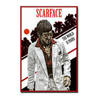Al Pacino Scarface Poster Classic Movie Art Silk Poster Print 12x18 24x36 inch 