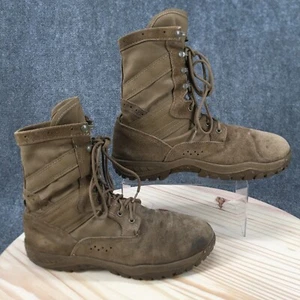 Belleville Combat Boots Mens 12.5R C320 ONE XERO Ultra Light Assault Beige Suede - Picture 1 of 17