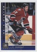 2001-02 ITG Be A Player Memorabilia Sapphire Fall Expo /10 JP Dumont #71
