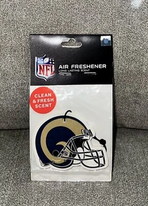2 Pack NFL Los Angeles Rams Car Air Fresheners Football LA Truck Free Shipping! - Picture 1 of 1