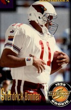 1999 Score Supplemental Football Card #S2 Bonner Rookie