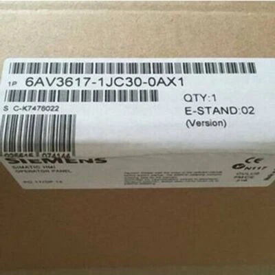 6AV3 617-1JC30-0AX1 NEW SIEMENS 6AV3617-1JC30-0AX1 Operator Panel LC Display - Image 1 of 4