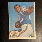 1968 Topps Affiche #13/16 Keith Lincoln Buffalo Bills Running Back