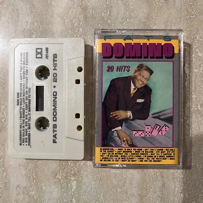 Cassette Fats Domino 20 Hits ©Fest Records Tested (New Case) - Image 1 of 2