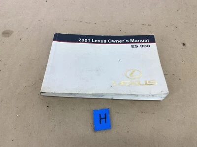 Lexus ES300 ES 300 2001 libro manual del propietario OEM #2274E Foto 1 de 4