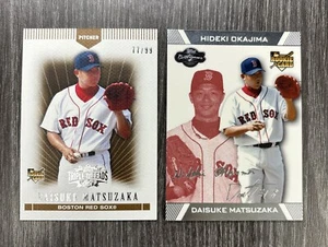 2007 Topps Triple Threads Daisuke Matsuzaka Gold #'d /99 + Co-Signers RC #d /299 - Picture 1 of 6